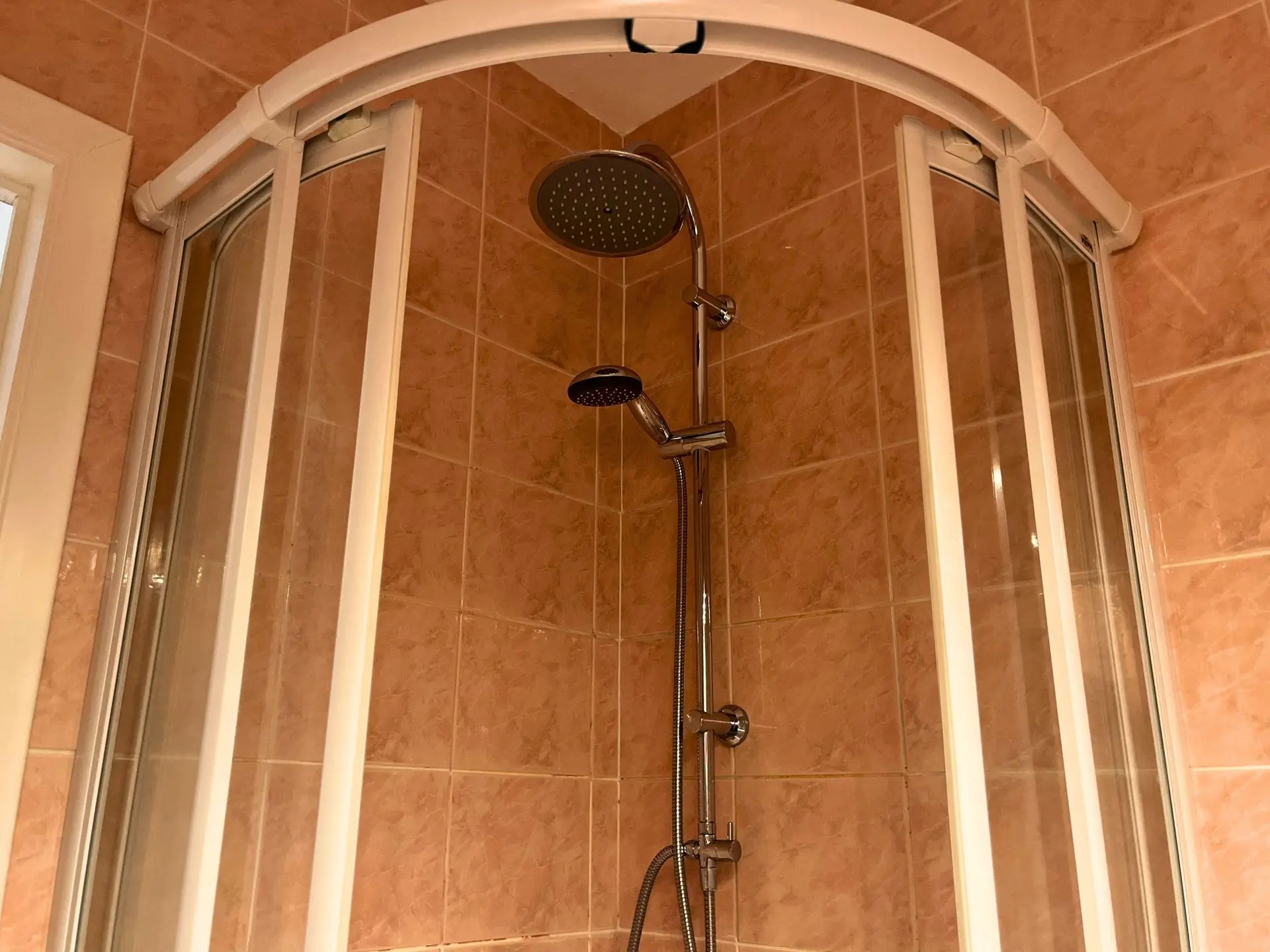 Salle de douche de l'appartement vue mer à coxyde